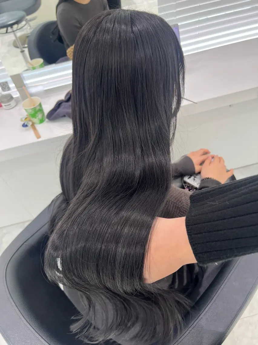 ロング カラー ヘアカラー トリートメント ヘッドスパ ヘアセット ブリーチなし特化 美容師💖SAE💖のヘアスタイル