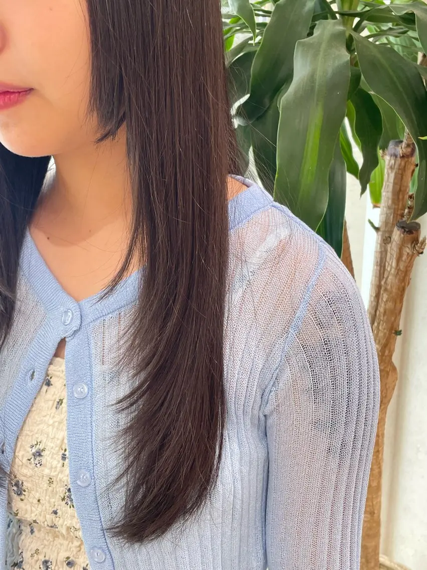 ロング カット レイヤー×ハイライト 🌷RINA🌷のヘアスタイル