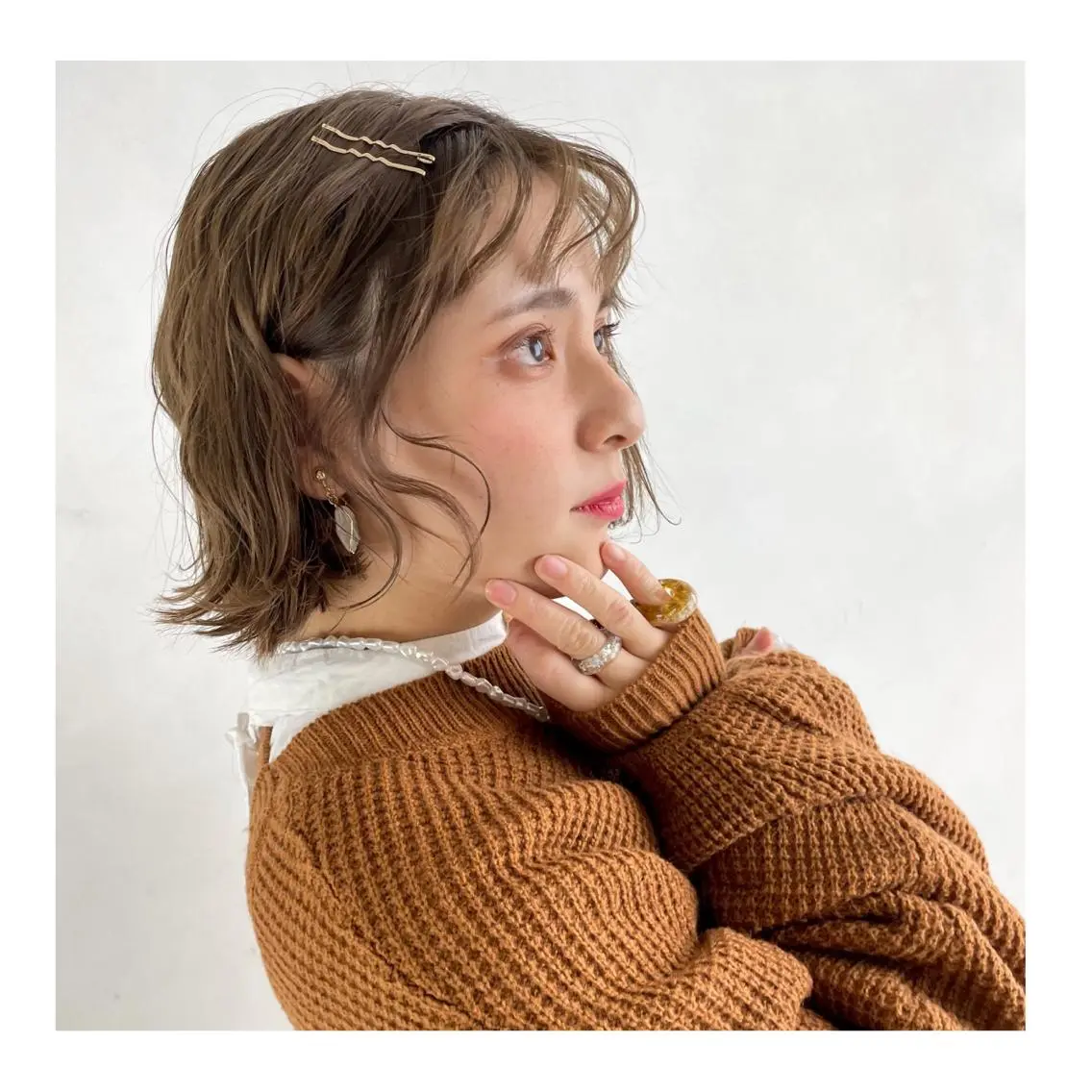 ミディアム ヘアカラー トリートメント ❁⃘ ち だ り さ ❁⃘のヘアスタイル