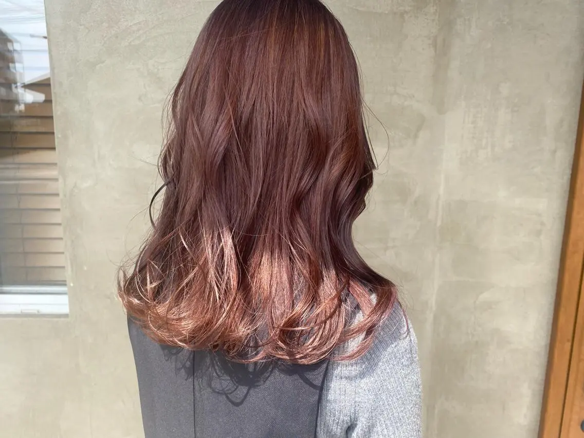 ミディアム カラー ブリーチ ラベンダーカラー ラベンダーピンク ピンクカラー 柔らかカラー🥛 mayucoのヘアスタイル