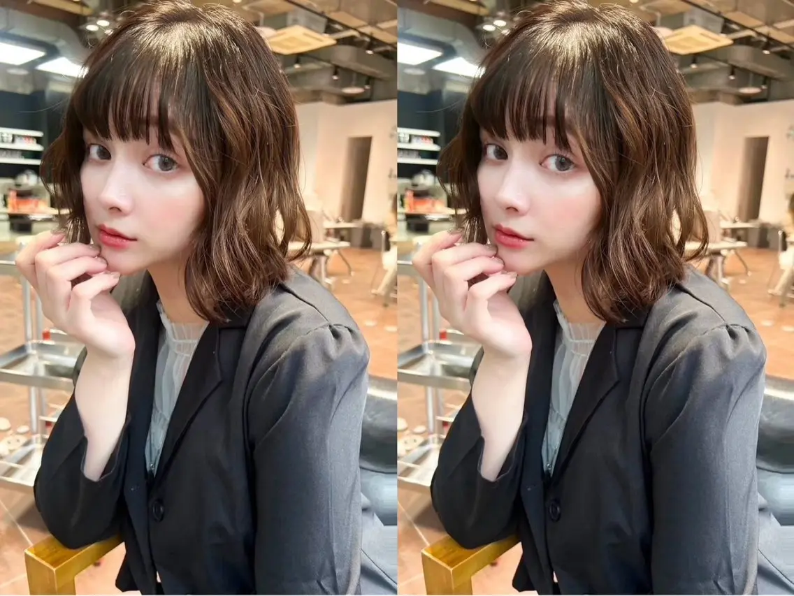 ミディアム ヘアカラー 透明感カラー / Rio👶🏻💞のヘアスタイル
