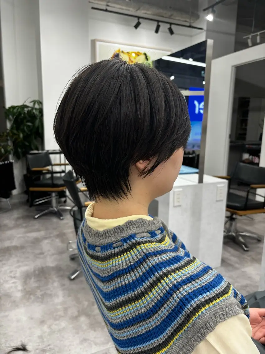 ショート カット 門崎未依/レイヤー/ メンズカット🪿🌼のヘアスタイル