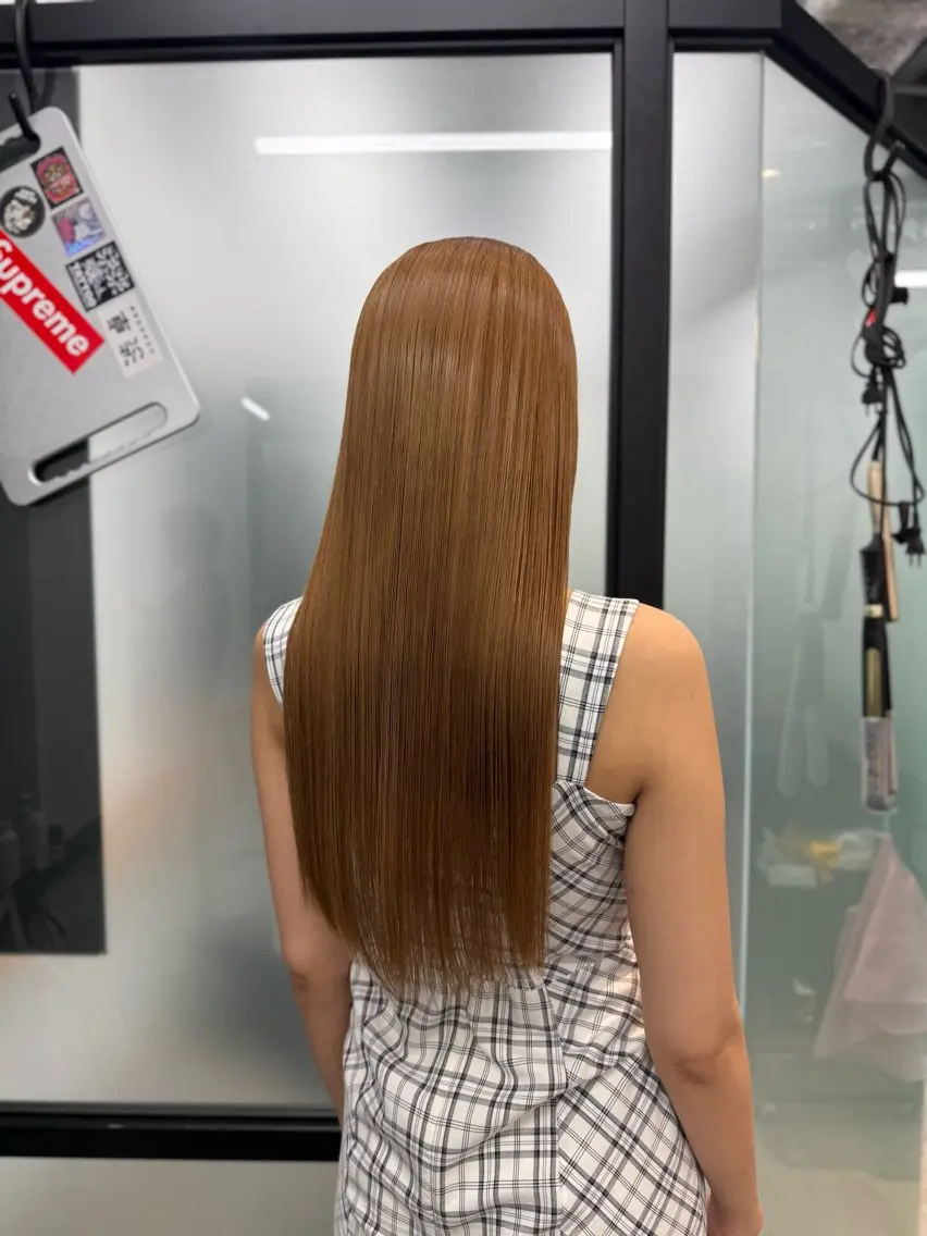 ロング マツザキ 美髪のヘアスタイル