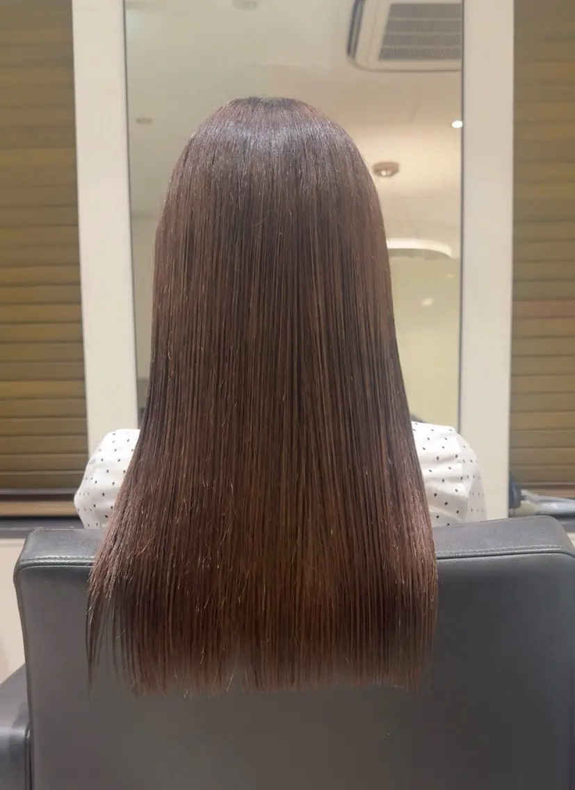 ロング 佐々木 悠安のヘアスタイル