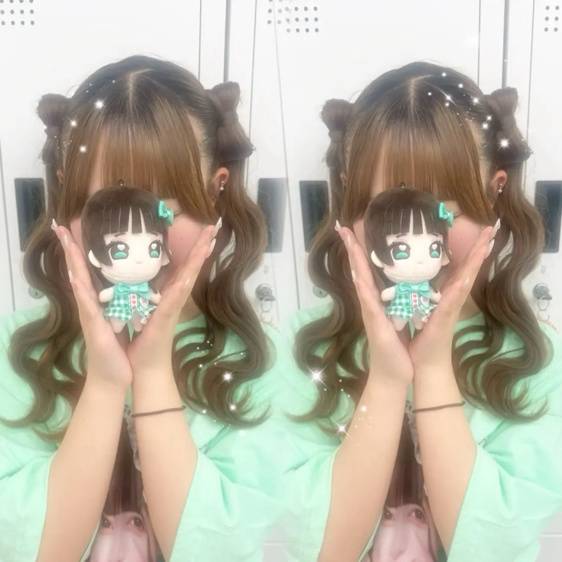 ヘアアレンジ ヘアアレンジエクステ 推し活 さな👶🏻のヘアスタイル
