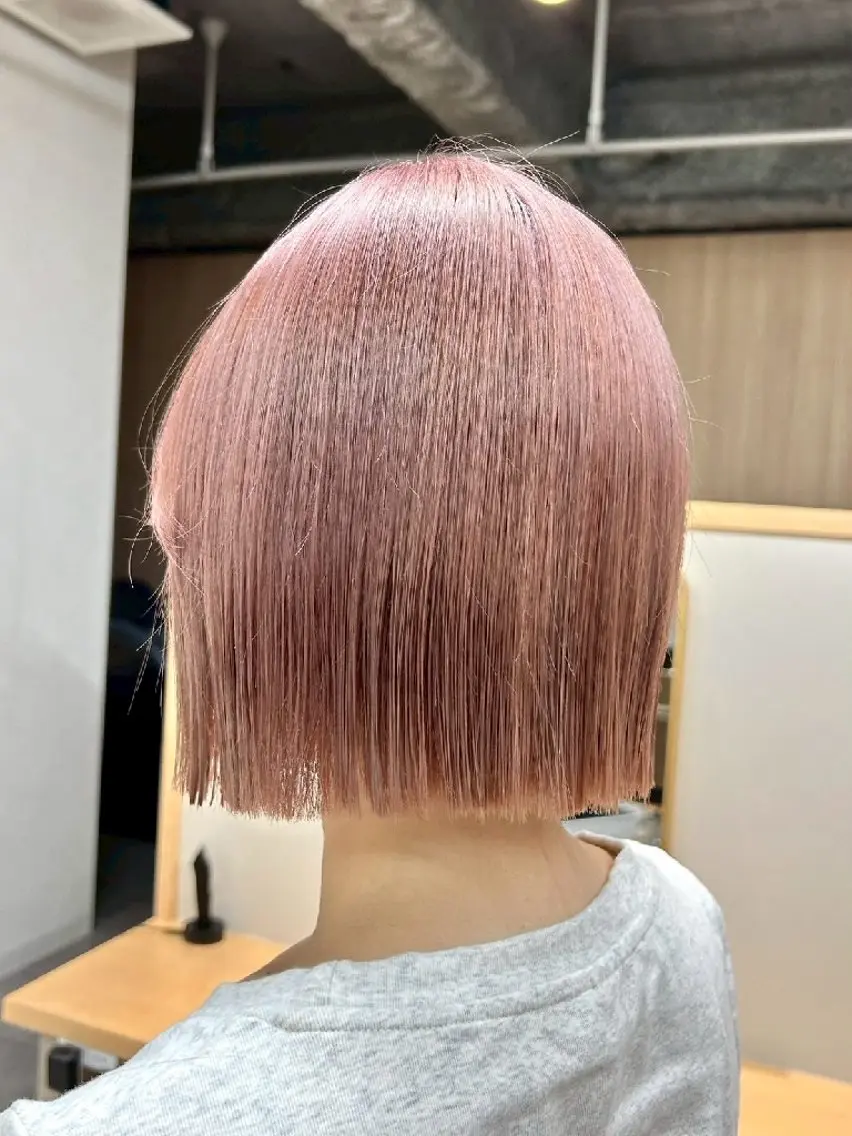 ショート ヘアカラー ブリーチ/ハイライト モデル募集中🎀🐇のヘアスタイル