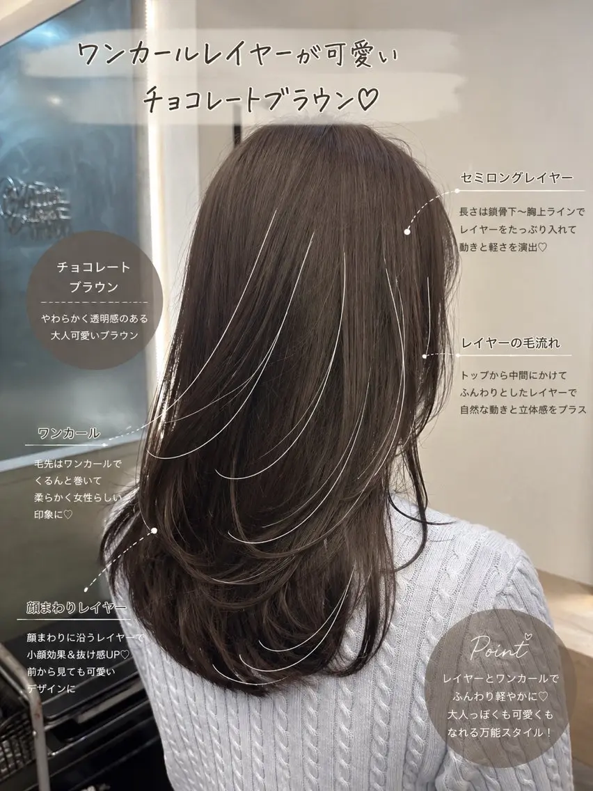 【新規限定】似合わせカット✂️+ケアカラー❣️+超音波TOKIOトリートメント✨の写真