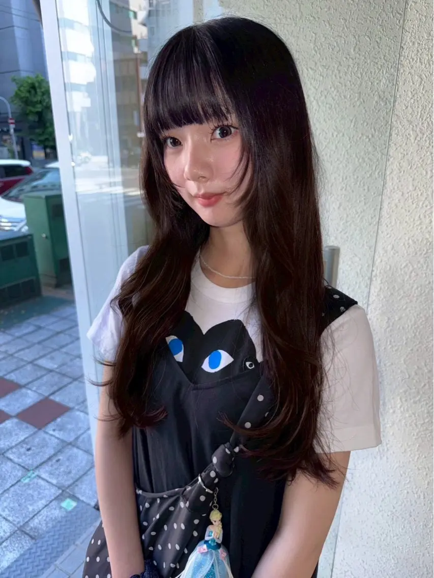 ロング カラー ヘアカラー ヘッドスパ siki kaedeのヘアスタイル