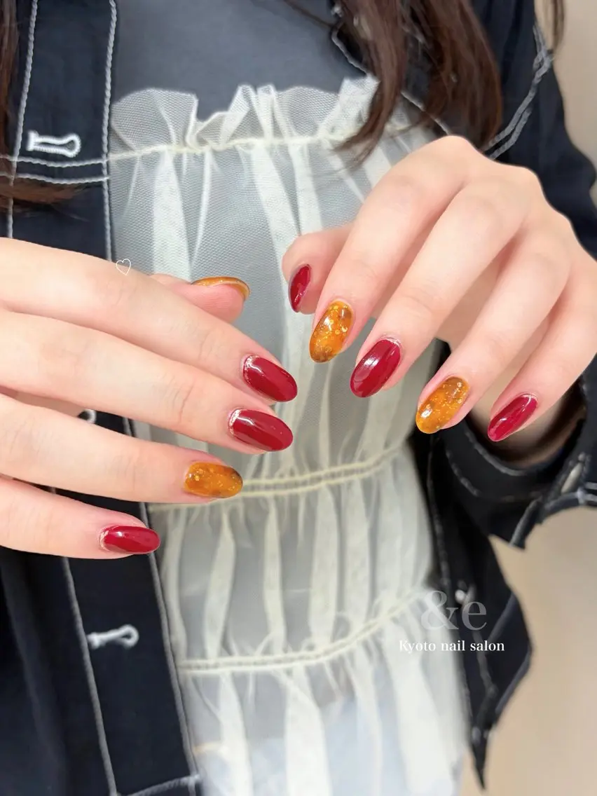 ネイル ハンドネイル nail salon &e ayaのネイルデザイン
