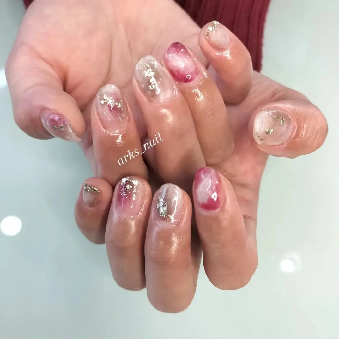 ネイル ハンドネイル arks nailのネイルデザイン