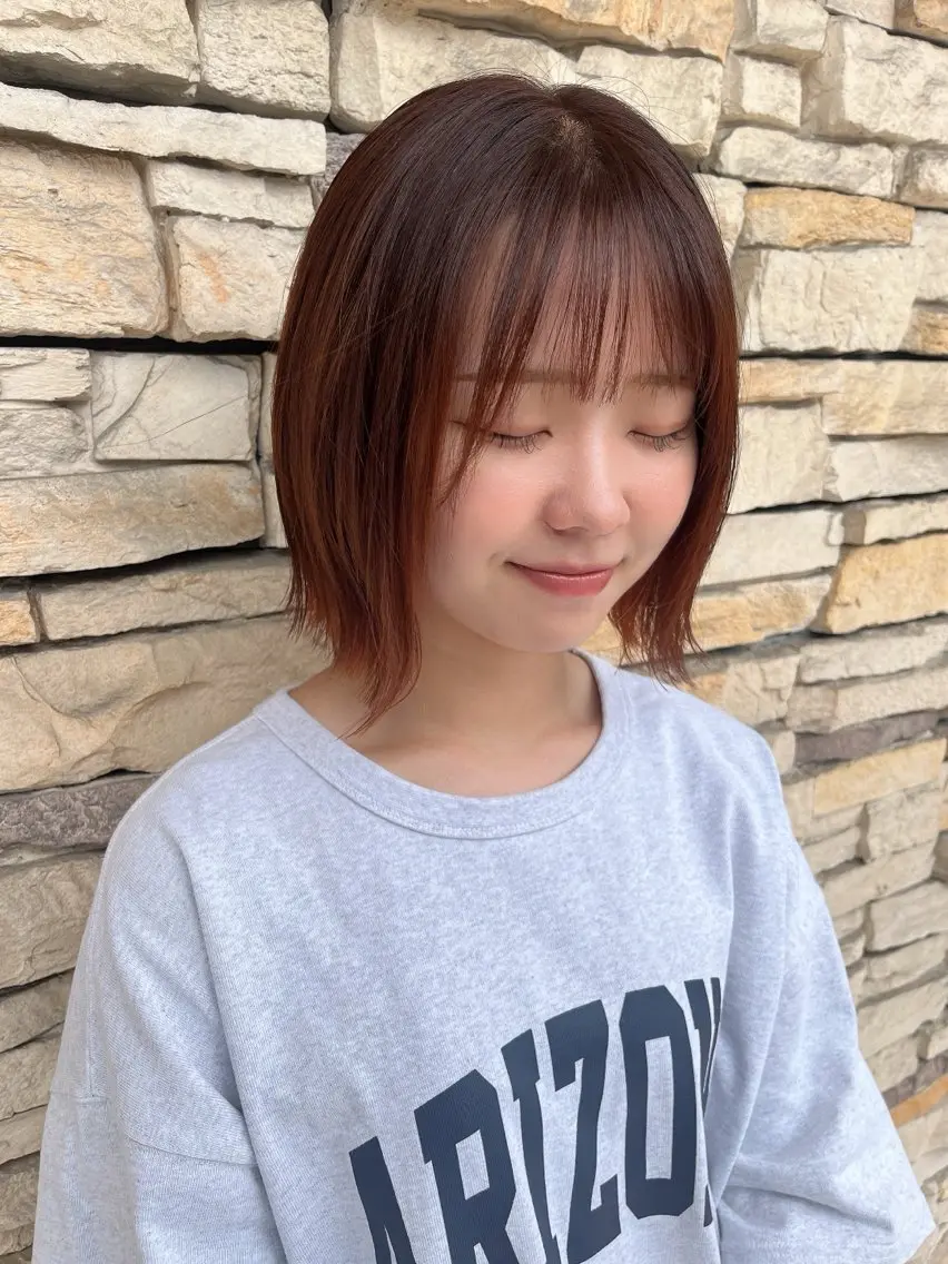 ショート 林 和香菜のヘアスタイル