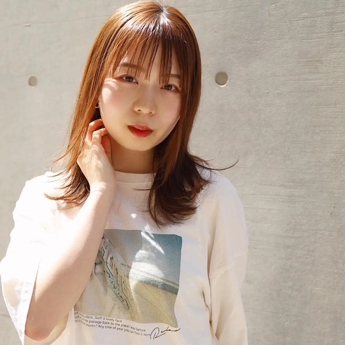 ミディアム カラー カット ヘアカラー トリートメント トレンドヘア🩶 艶髪🩶yoshiのヘアスタイル