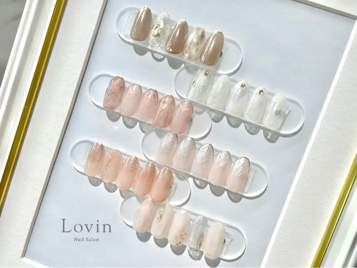 ネイル ジェルネイル キラキラネイル ニュアンスネイル オフィスネイル パラジェル k-two nailのネイルデザイン