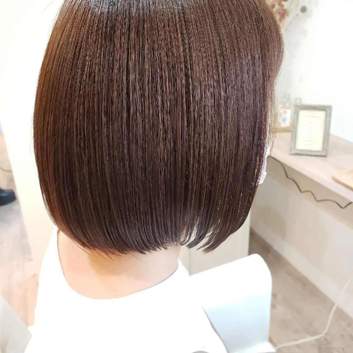 ミディアム カット ヘアカラー Poly-F... ayaのヘアスタイル