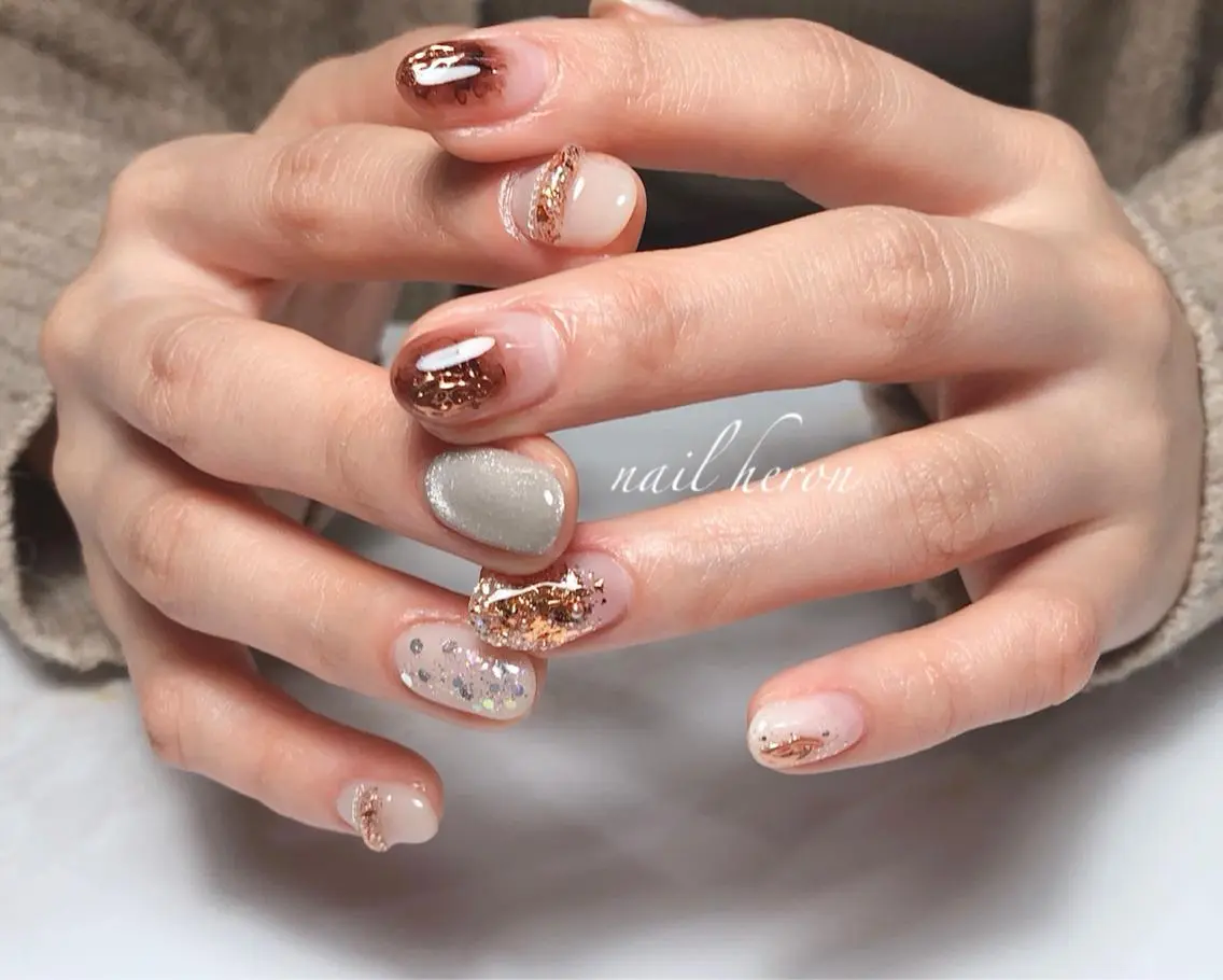 ネイル saki_ nail heronのネイルデザイン