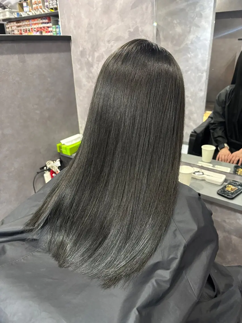 カラー カット ヘアカラー トリートメント 韓国・網紅style 🦋HONOKA🦋のヘアスタイル