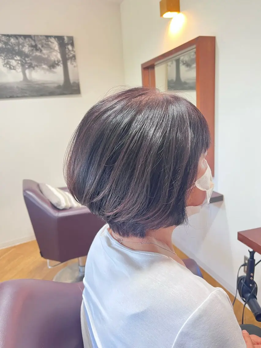 ショート パーマ Rina.💎🫧 小松里奈のヘアスタイル
