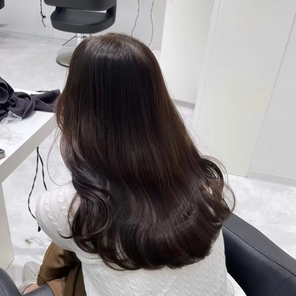 カラー 🤍ブリーチなし ブラウンhimi🤍のヘアスタイル