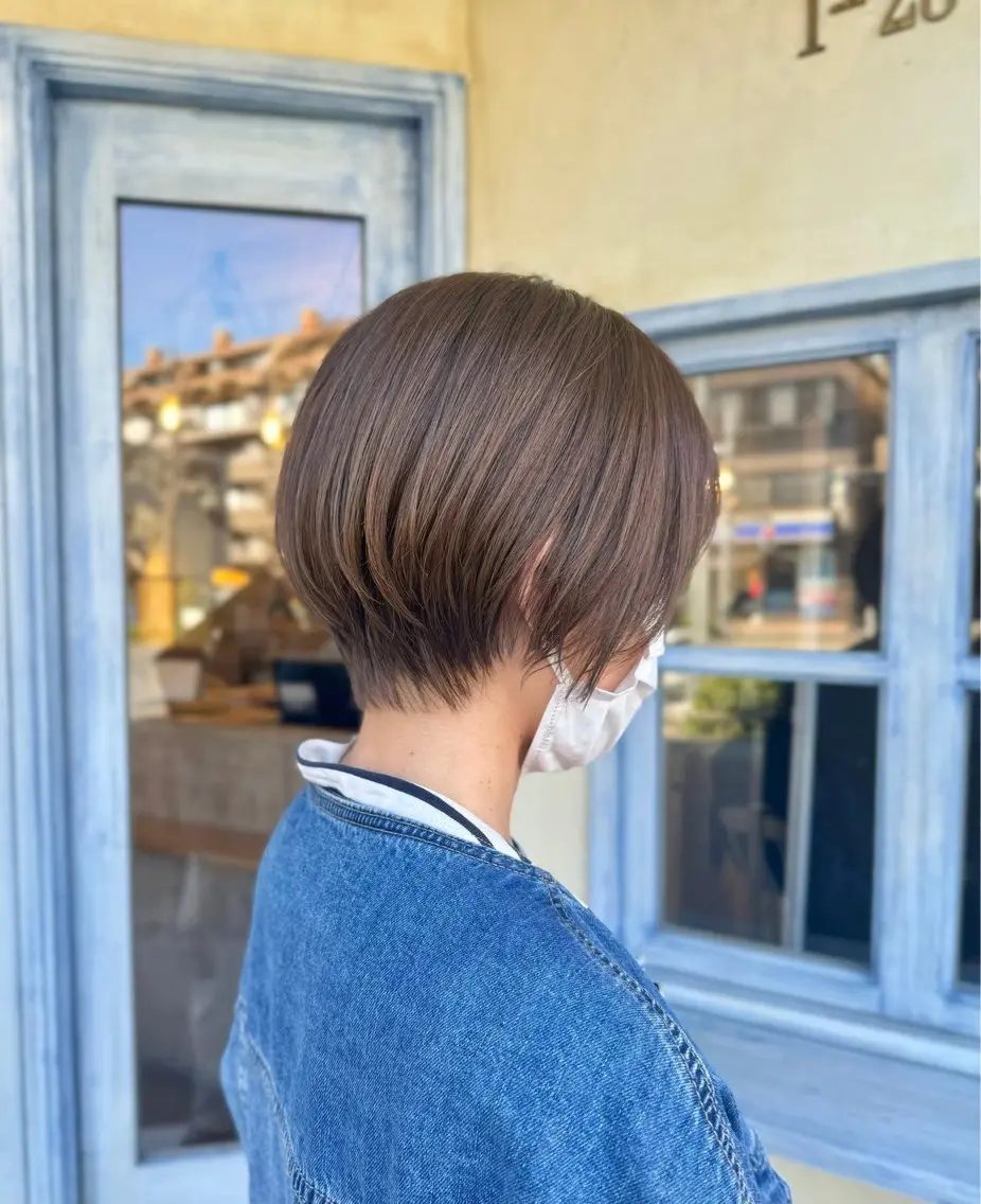 ショート れいな /白髪染めのヘアスタイル
