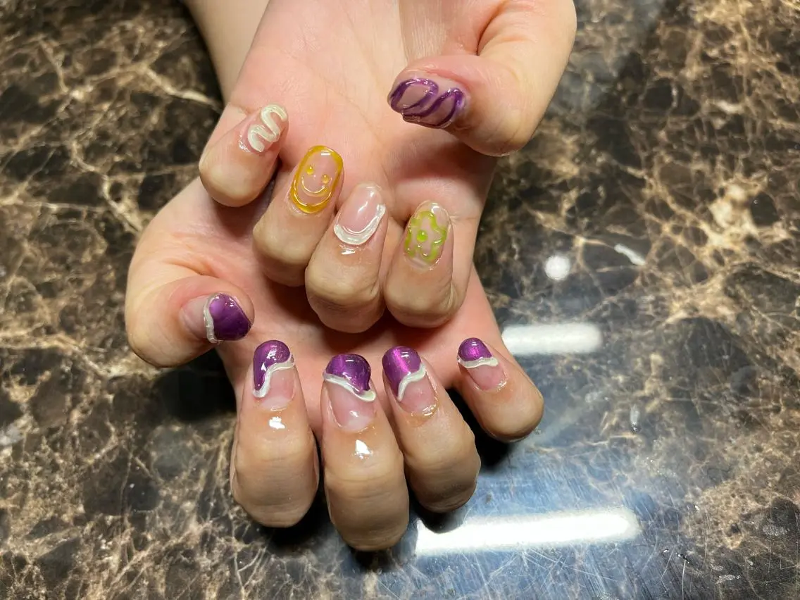 ネイル IROHA Nail 矢掛萌子のネイルデザイン