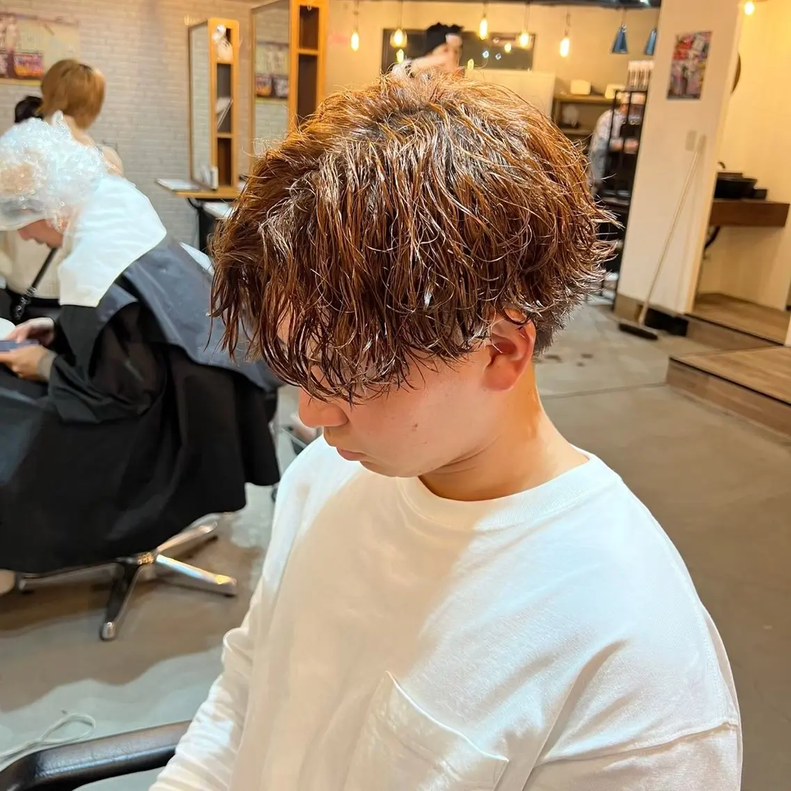 ショート ツイスパ フミヤの眉毛・アイブロウイメージ