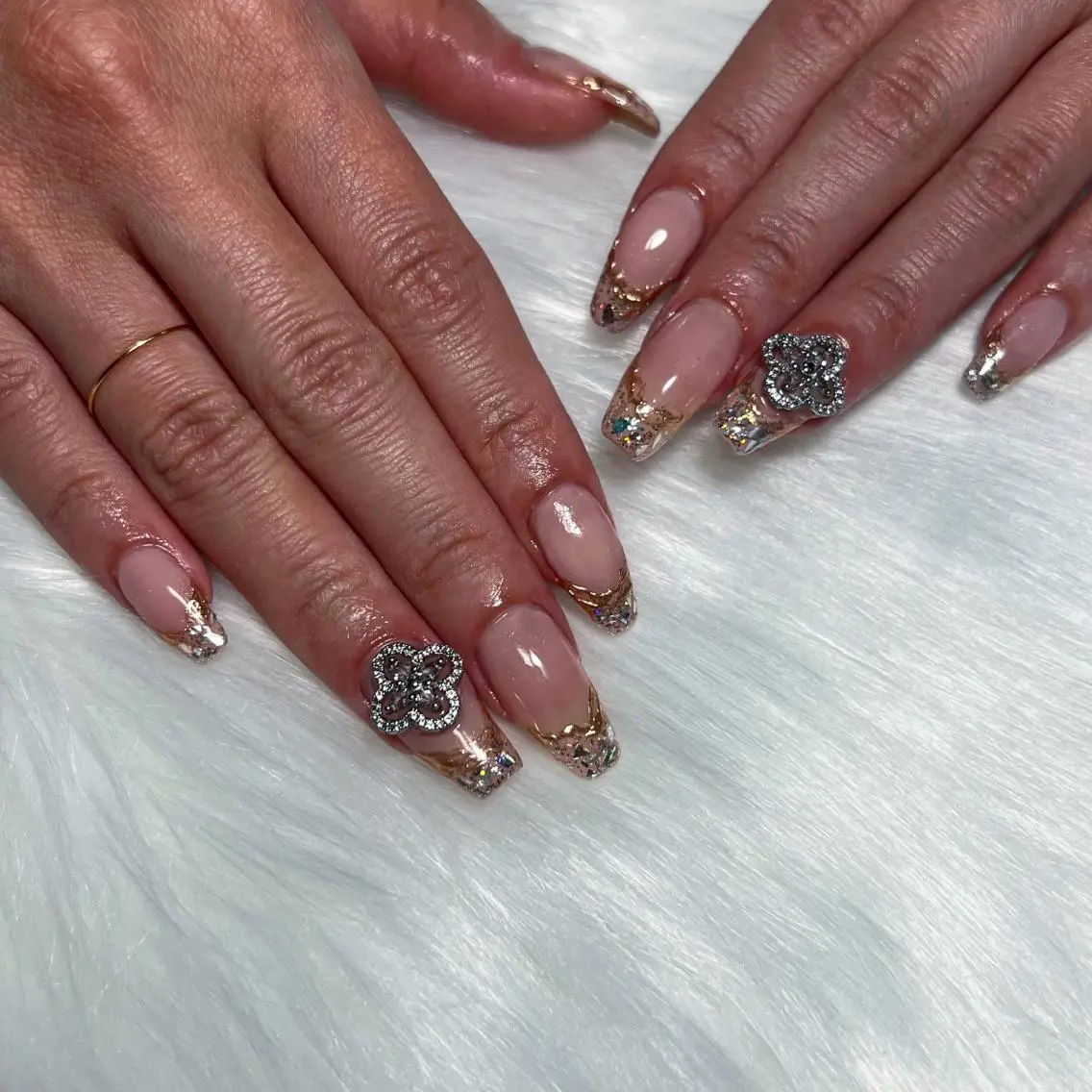 ジェルネイル💅アートつけ放題✨💜の写真