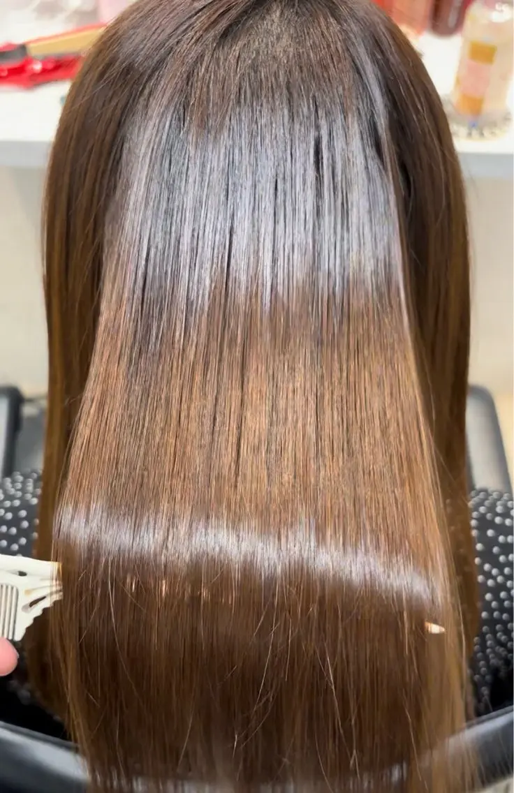 ロング カラー カット ヘアカラー トリートメント 縮毛•酸性矯正特化/ 美髪•髪質改善/KJのヘアスタイル