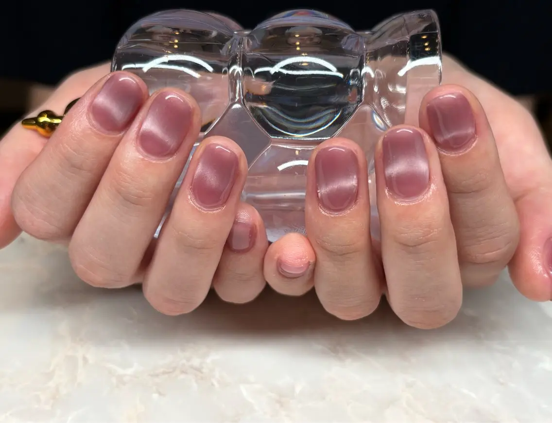 ネイル マグネットネイル ハンドネイル シンプルネイルサロン -iori-のネイルデザイン