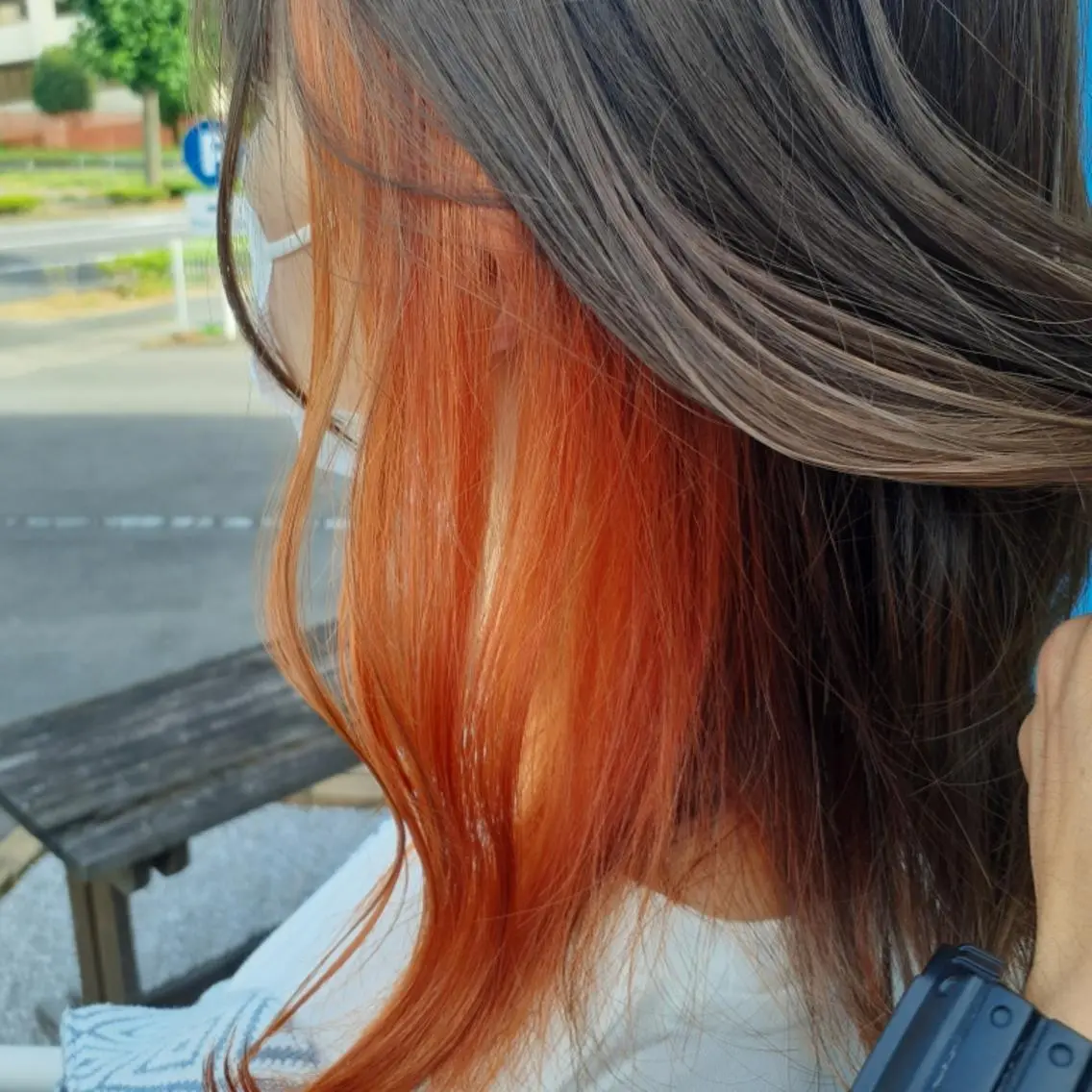 ミディアム 深澤 春樹のヘアスタイル