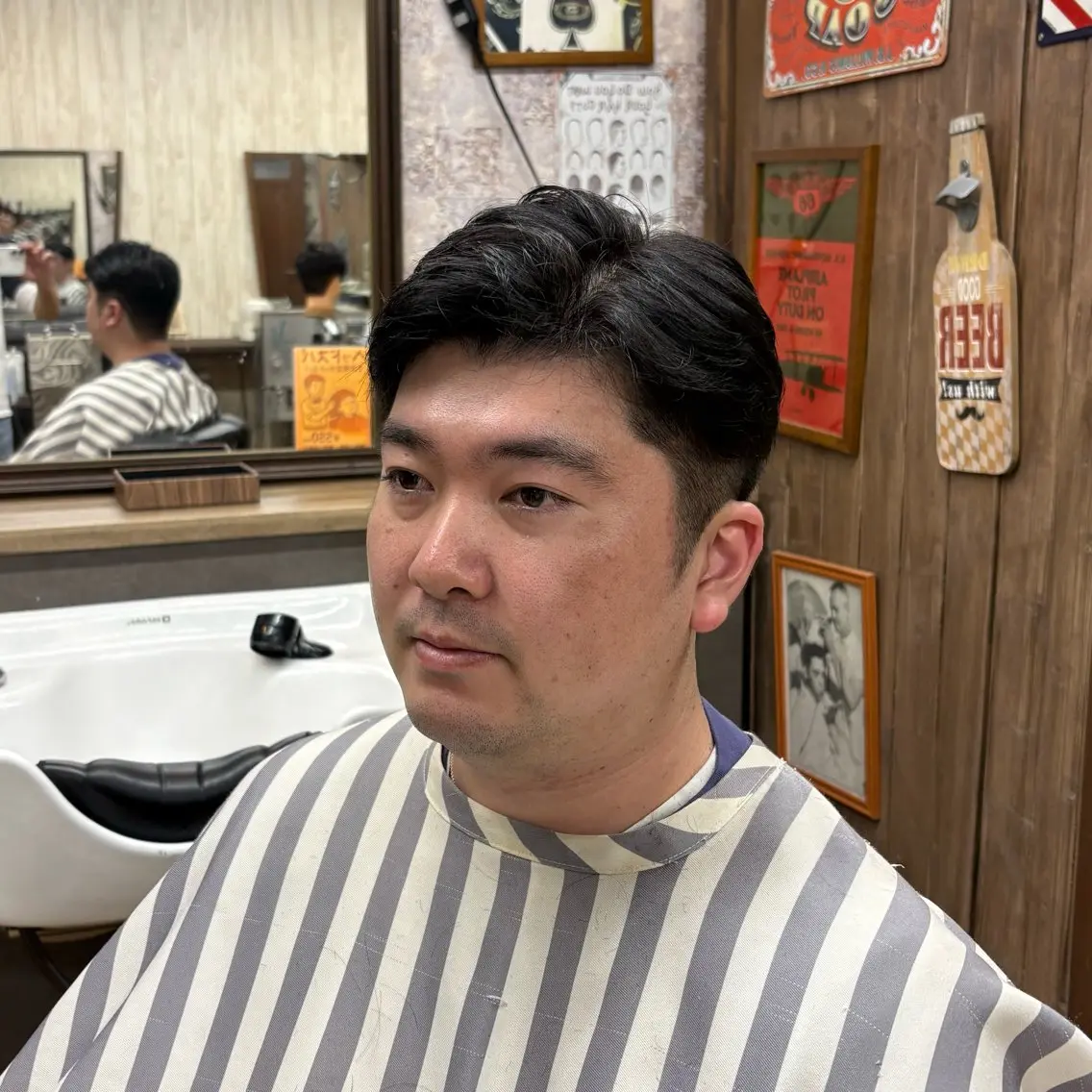 ショート わたなべ けんじのヘアスタイル