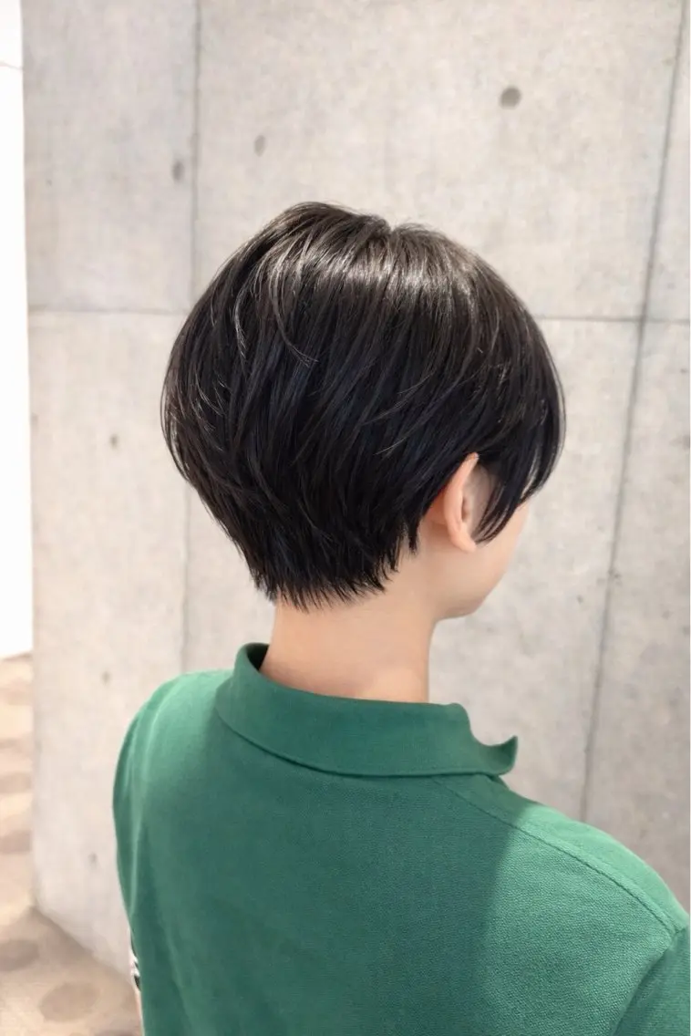 ショート ショートヘア カット 南 菜花のヘアスタイル