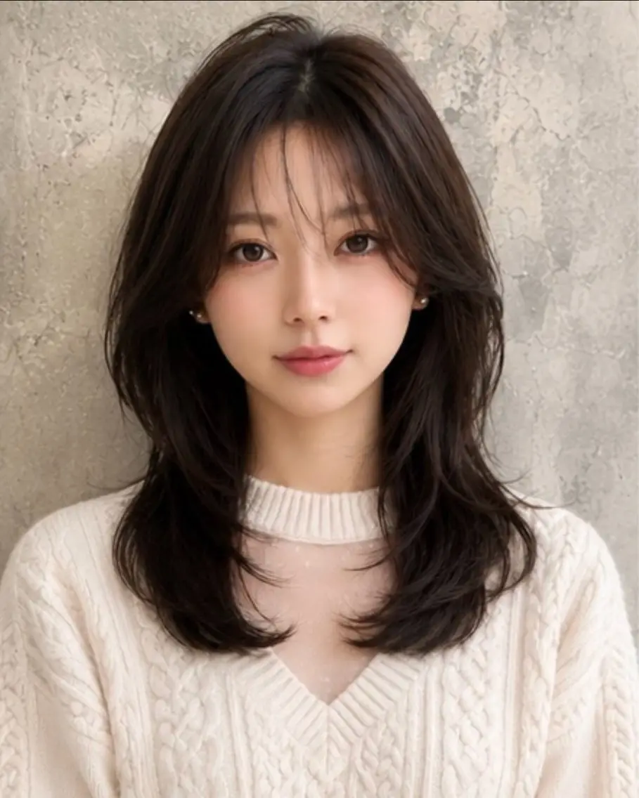 セミロング パーマ 縮毛矯正 トリートメント 髪のお悩み解決✨️ 美髪縮毛🍒リオ🍒のヘアスタイル