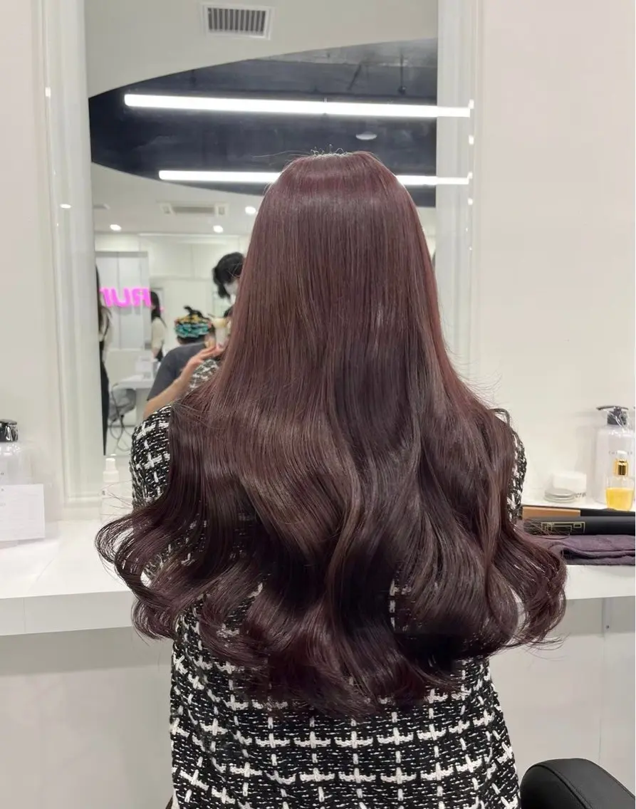 カラー ヘアカラー トリートメント ブリーチなし透明感 💗RYOTAのヘアスタイル