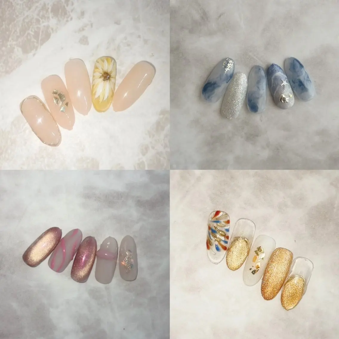 【ハンド】季節に合わせたキャンペーンネイル💅初回付替オフ無料/オフなし/自店オフ無料の写真