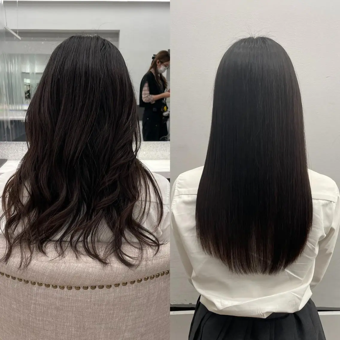 🌟ふんわり伸ばしたい方にオススメ🌱似合わせカット+クオリッチストレート+IMPRIMEトリートメント🫧の写真