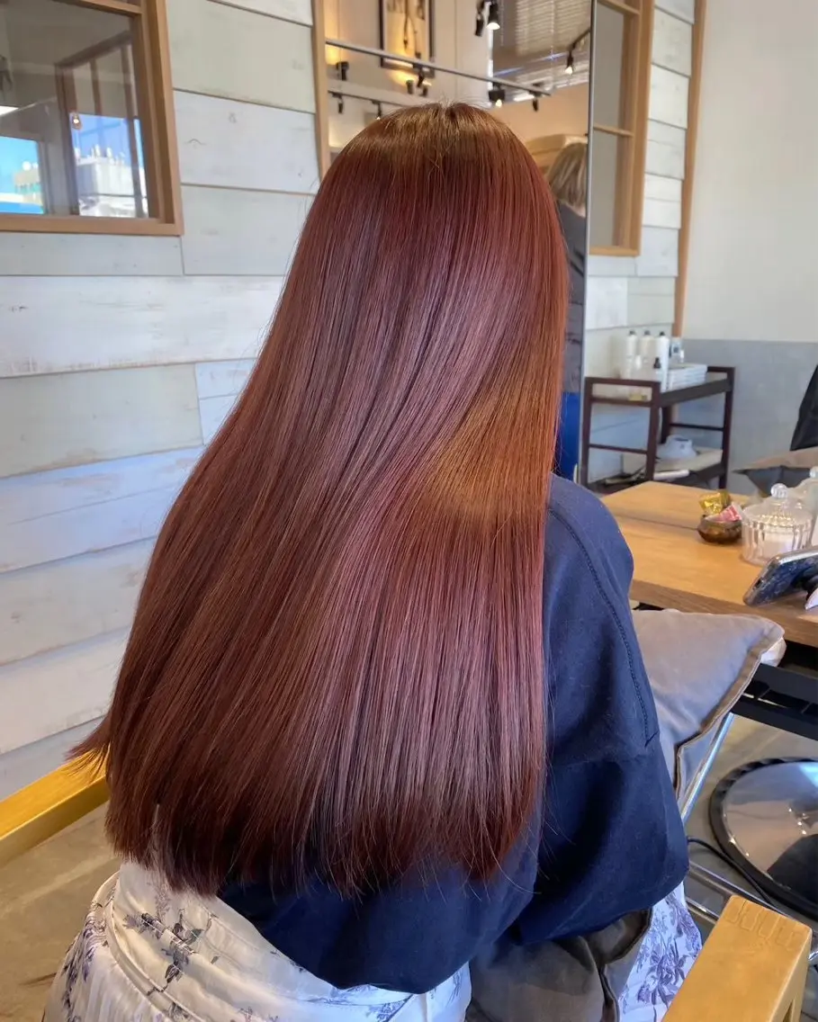 ロング カラー 佐渡山 隼多のヘアスタイル