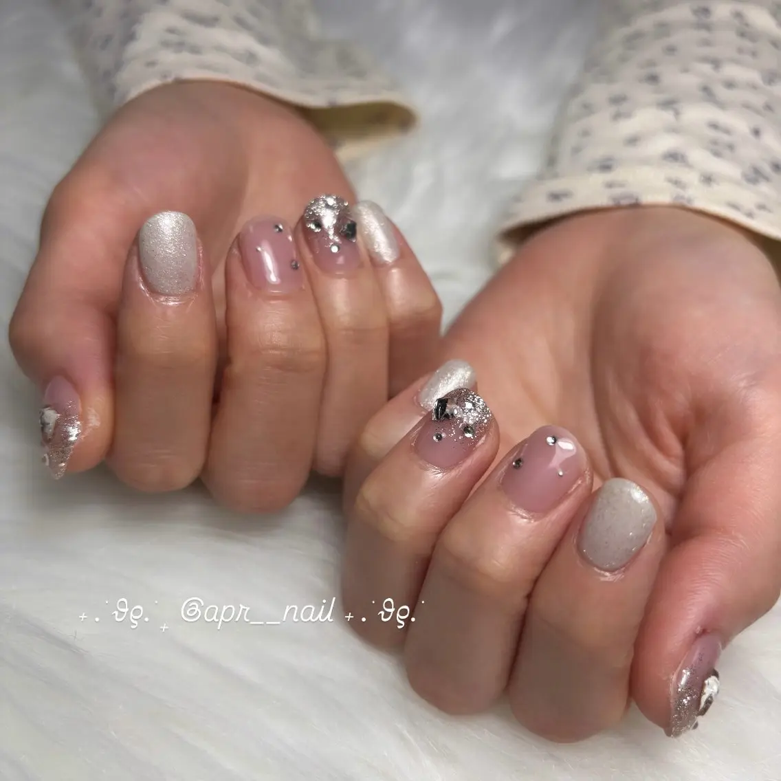 ネイル ハンドネイル Nailsalon apricotのネイルデザイン