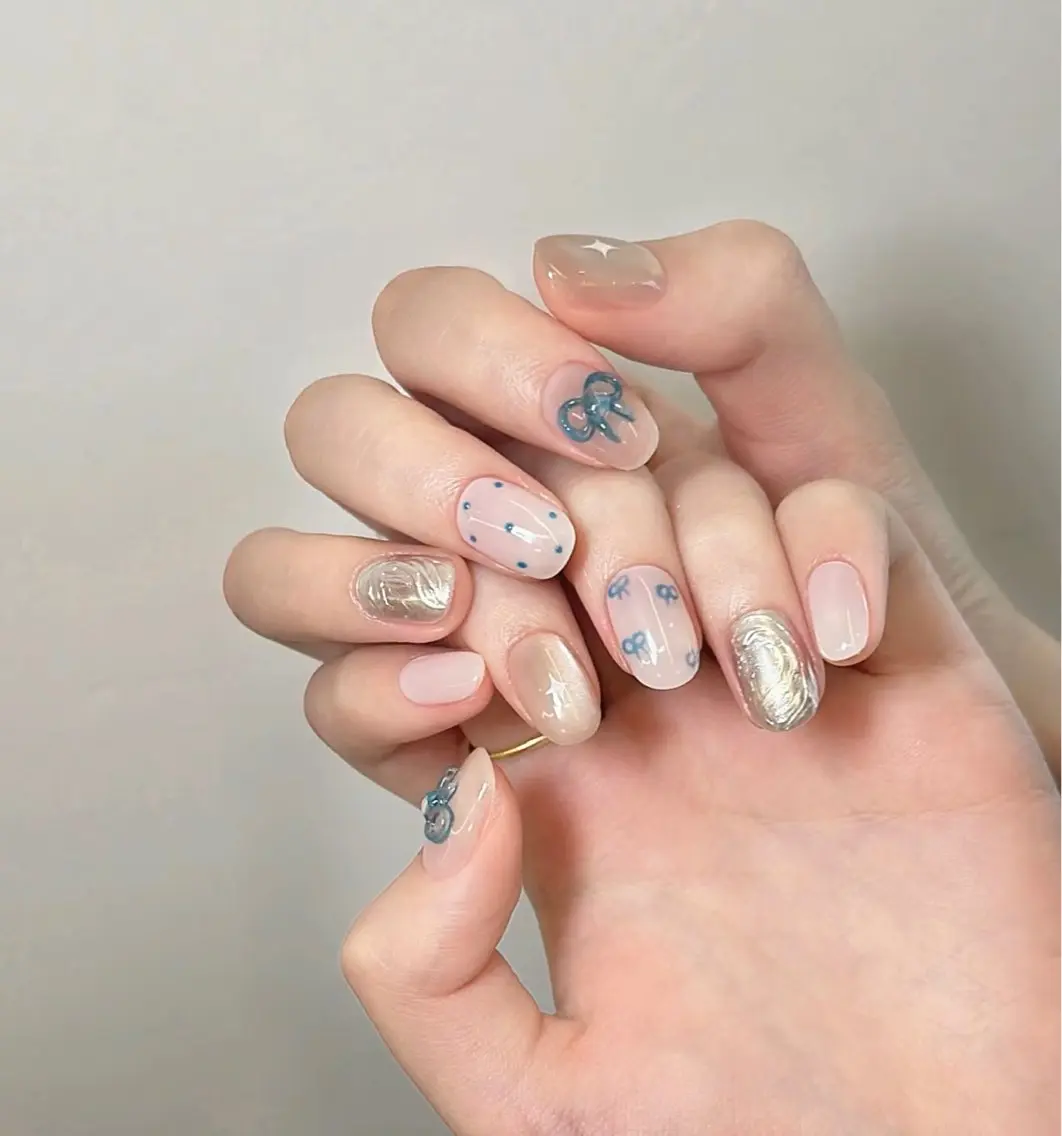ネイル ハンドネイル ハンドケア 🍑 momo_nailのネイルデザイン