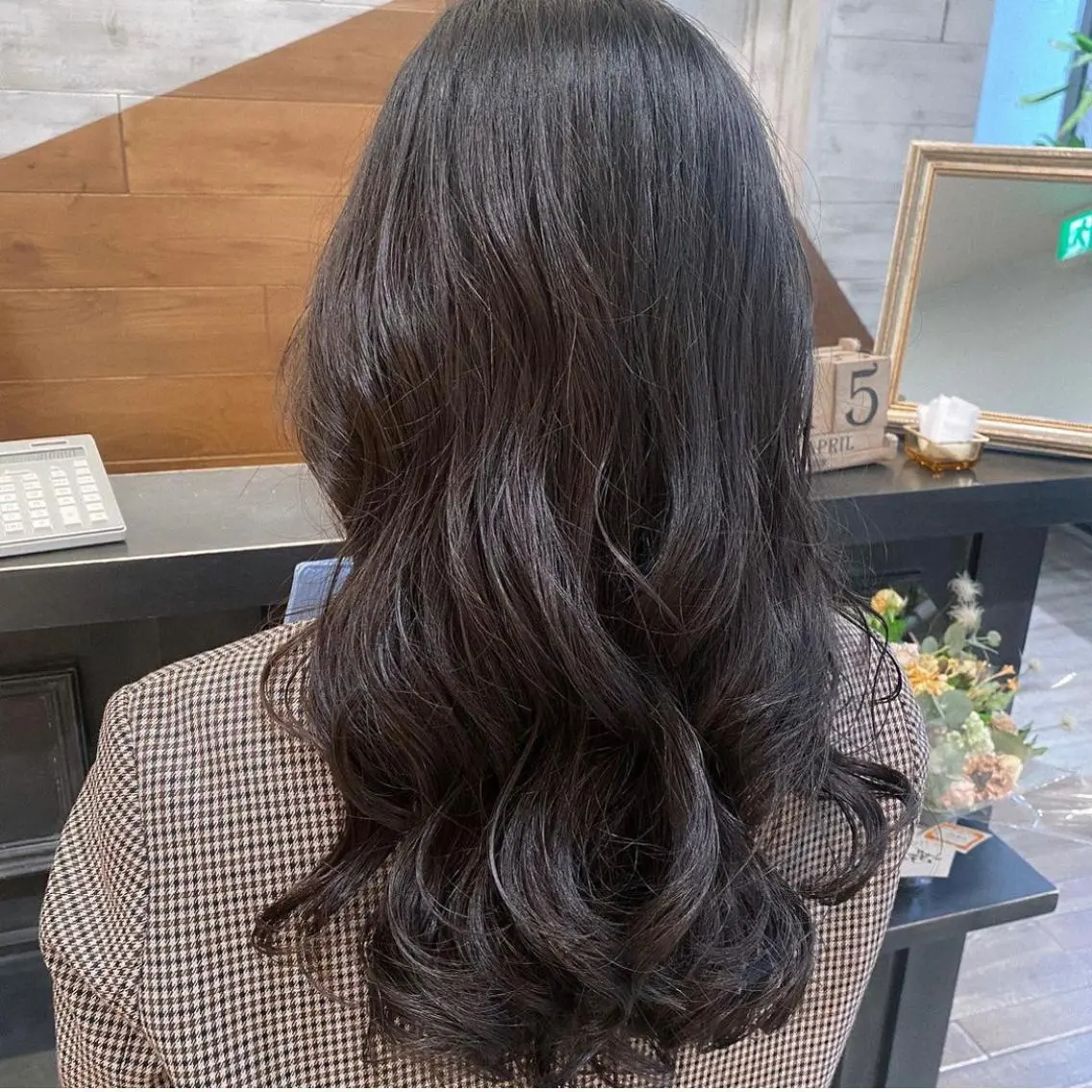 ロング 韓国風ヘア 栗原 瑞稀のヘアスタイル