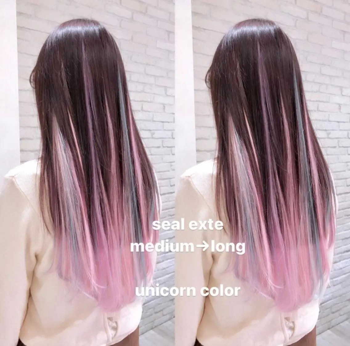 ロング エクステ HAUS 片山みほのヘアスタイル