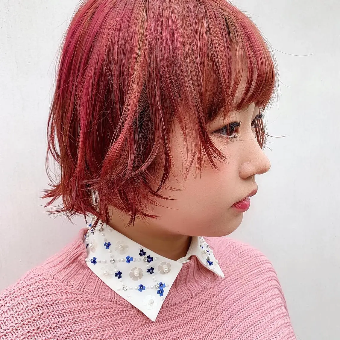 ショート カラー 中川 竜誠のヘアスタイル