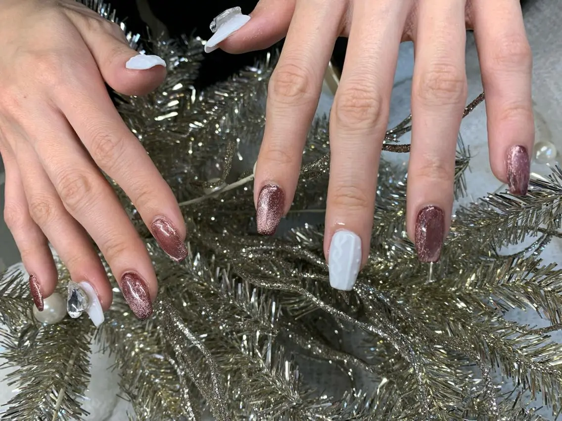ネイル ジェルネイル マグネットネイル *･*MIMnail 1号店･*:･*のネイルデザイン