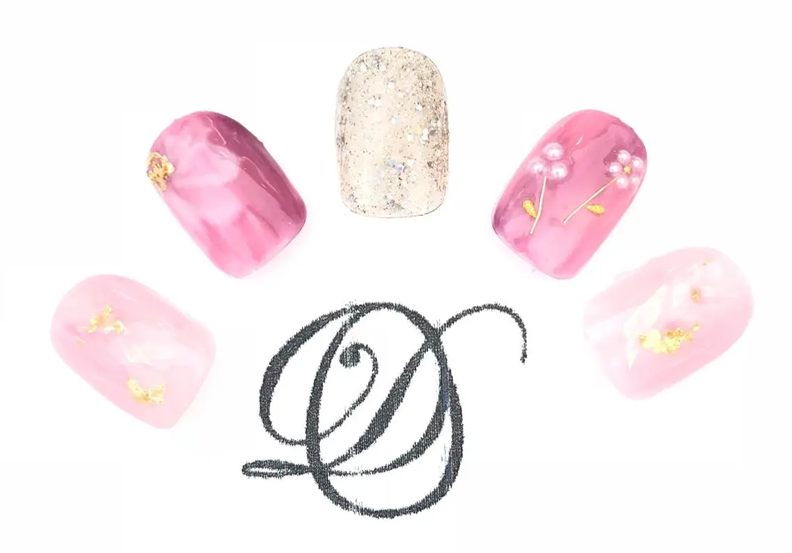 ショート カラー ネイル NAILSALON DIANAのネイルデザイン