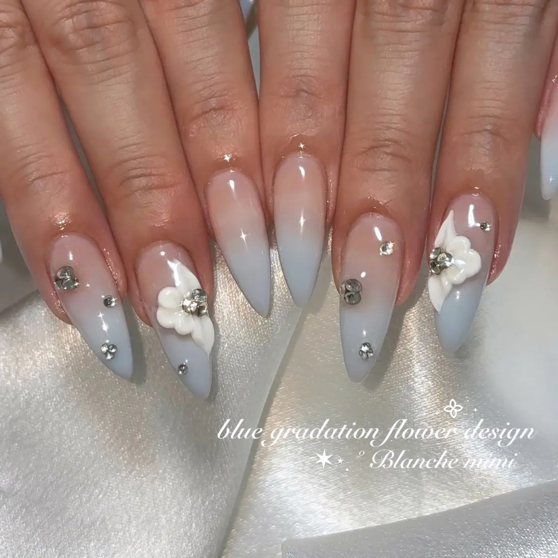 ネイル ハンドネイル Blanche mimi.u_aのネイルデザイン