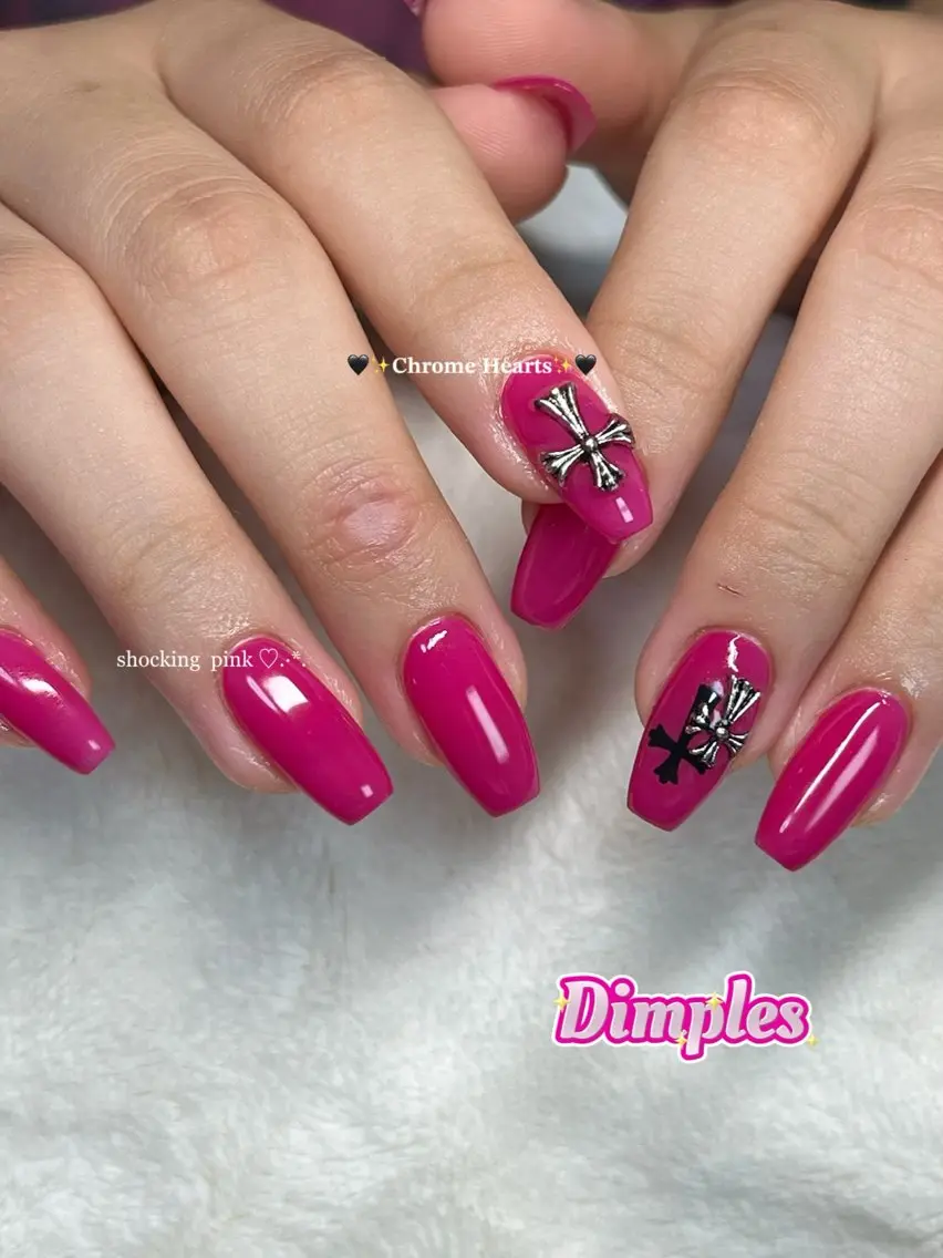 ネイル ハンドネイル dimples yuki🎀 ꒷꒦♡のネイルデザイン