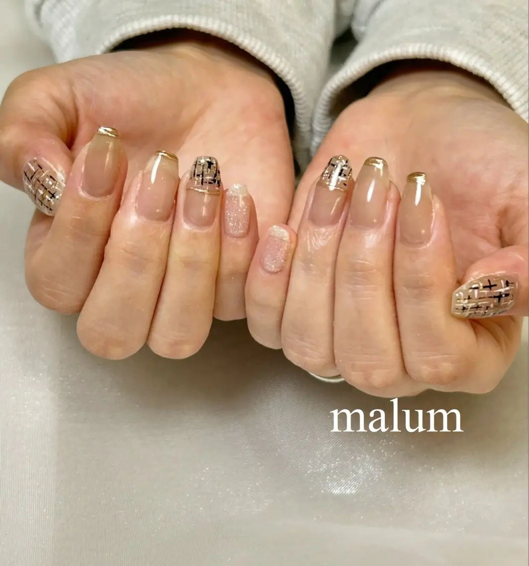 ネイル ハンドネイル malum nailのネイルデザイン