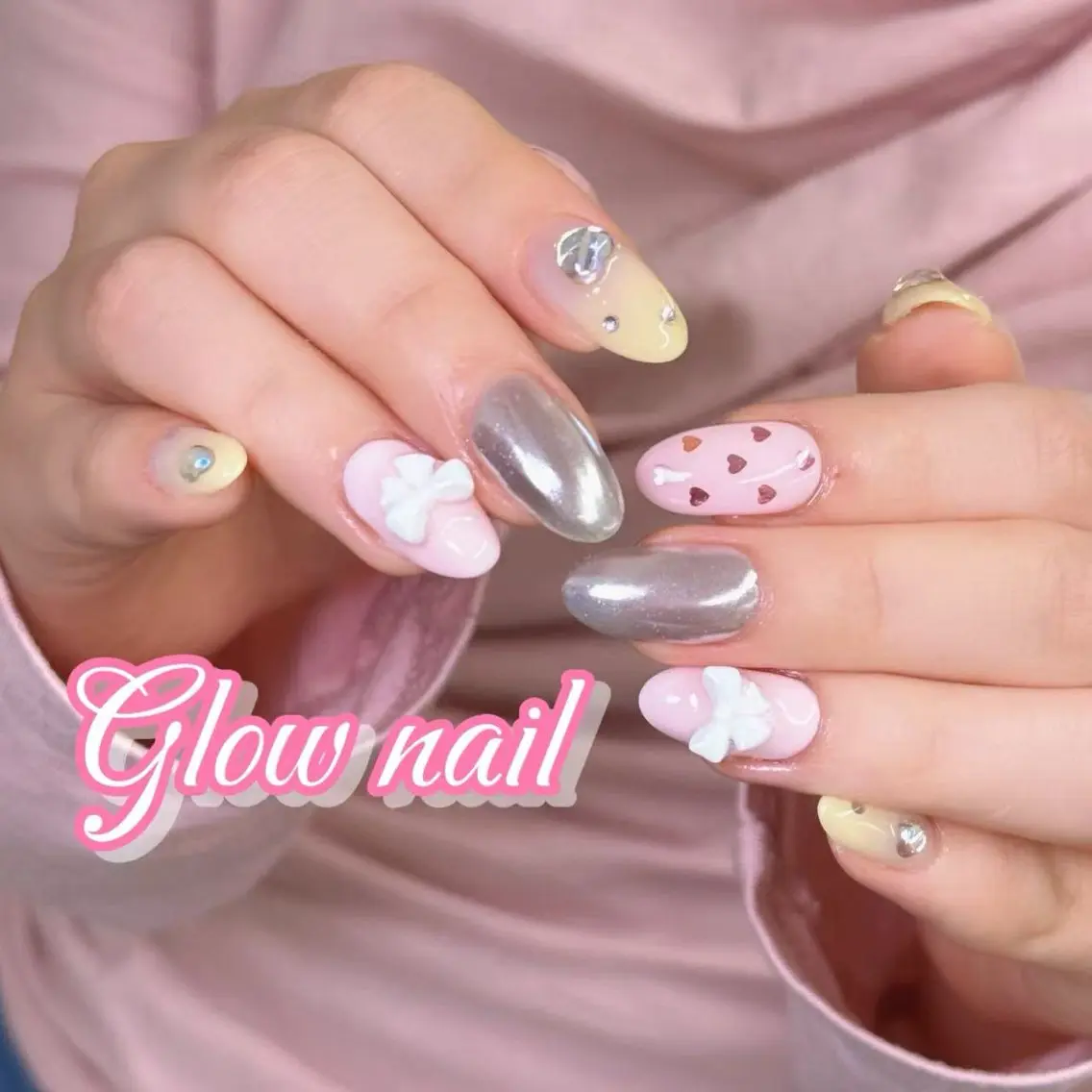 ネイル Glow Nail スカルプ専門店のネイルデザイン