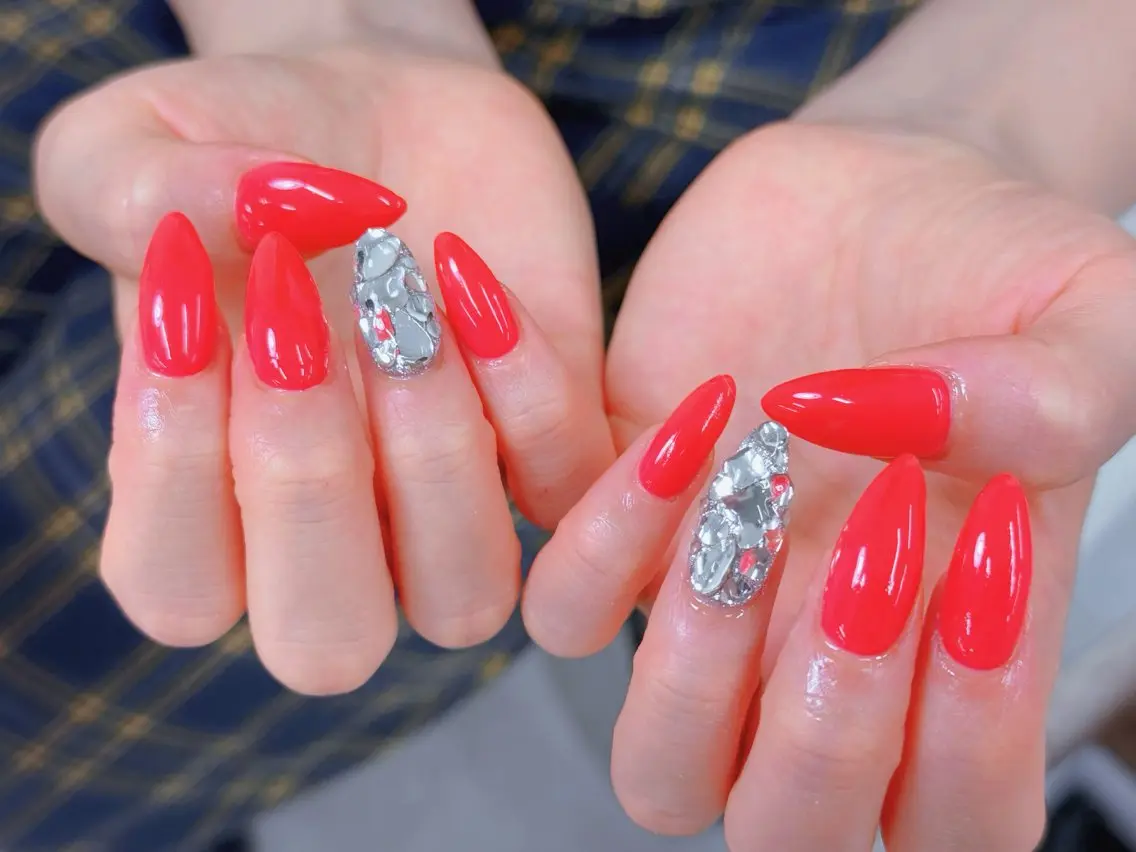 ネイル lucky nail 歌舞伎町のネイルデザイン