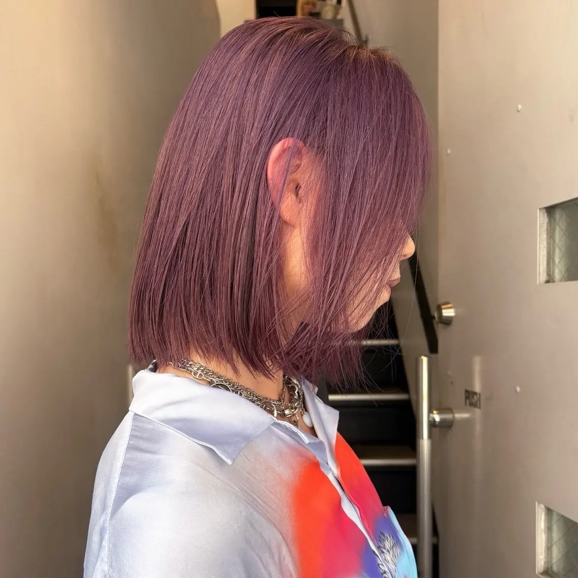 ショート カット ヘアカラー ハイトーン指名No. 1/レイヤー/みさきのヘアスタイル