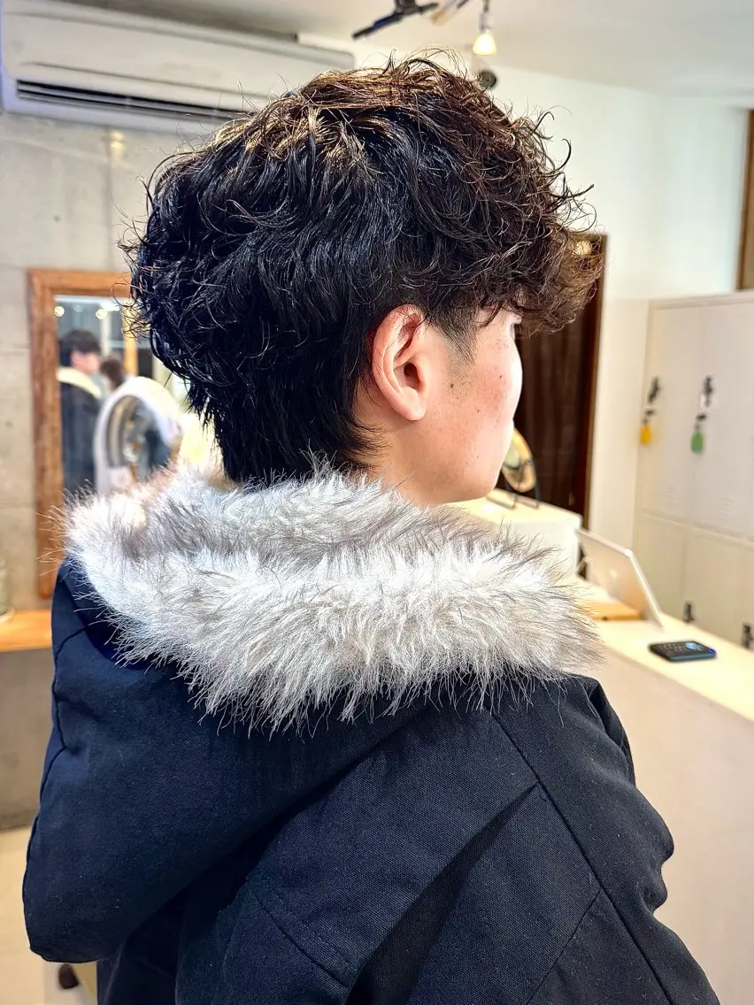 メンズ メンズパーマ カット パーマ メンズカット/ 立川/浜のヘアスタイル